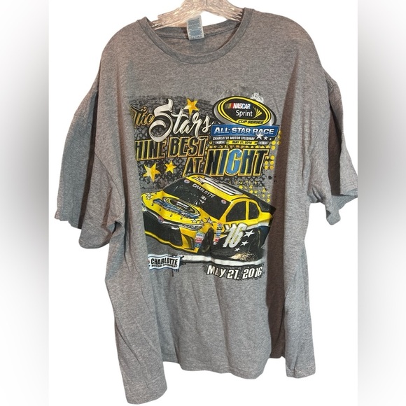 CHARLOTTE MOTOR SPEEDWAY 2016 Men All Star Race Double Sided Graphic Tee 3XL - Picture 1 of 6